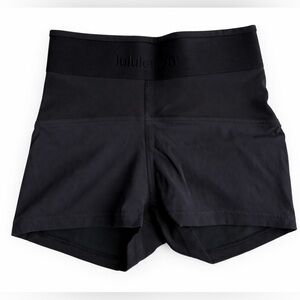 lululemon athletica Black High-Rise Athletic Shorts